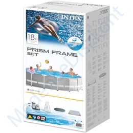 Intex Prizma Fémvázas medence vízforgatóval #26732