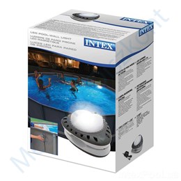 Intex napelemes vízen úszó LED-es medence világítás  #28698