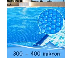 Szolártakaró 7x3,5m szögletes medencékhez extra minőség