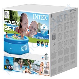 Intex puhafalú medence (3,05m x 76 cm) papírszűrős vízforgatóval #28122