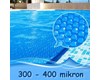 Szolártakaró 11x5,5 m szögletes medencékhez extra minőség