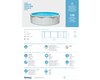 Bestway Medence szett 4,6x1,2m 4m3/h homokszűrős vízforgatóval BW #56384
