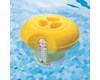 Úszó vegyszeradagoló hőmérővel sárga #58209