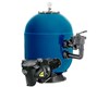 Szűrőszett Pacific 680 1,0HP DAB Euroswim szivattyú 18m3/h