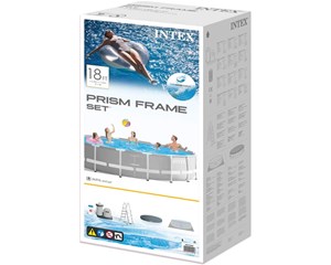 Intex Prizma Fémvázas medence vízforgatóval #26732