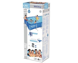 Bestway Florida (400cm x 211cm x 81 cm) szögletes medence #56424