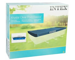 Intex nyári takarófólia 4,5 x 2,2 m fémvázas szögletes medencéhez #28039