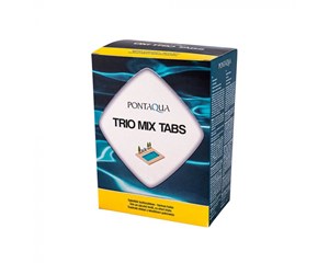 Trio Mix Tabs hármas hatású vízkezelő szer 5x125 g tabletta