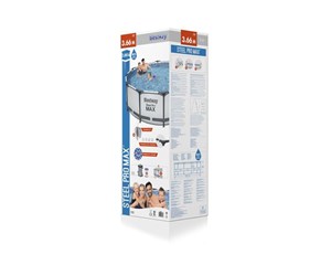 Bestway Steel Pro Max fémvázas medence szett #56418